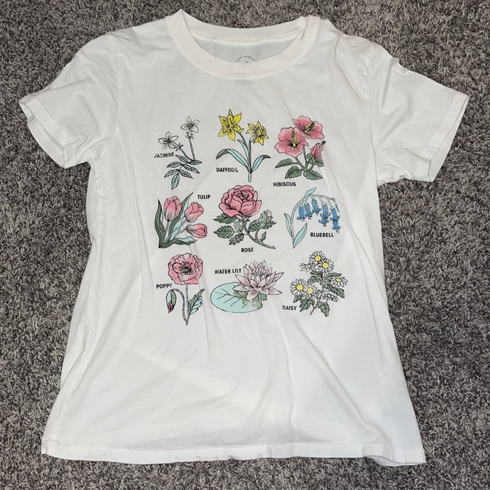 pacsun flowers shirt